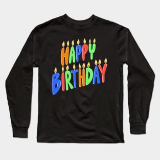 Happy Birthday Boy Long Sleeve T-Shirt